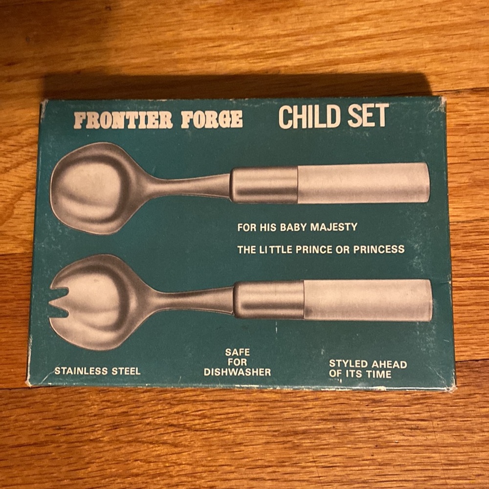 New Vintage Frontier Forge Child Utensil Set